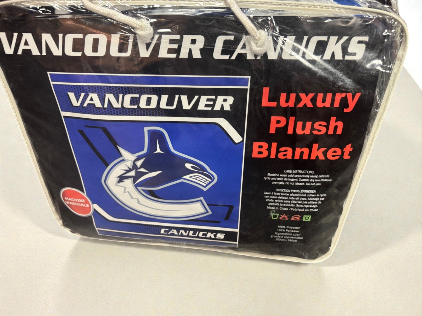 Canucks Queen Size Blanket