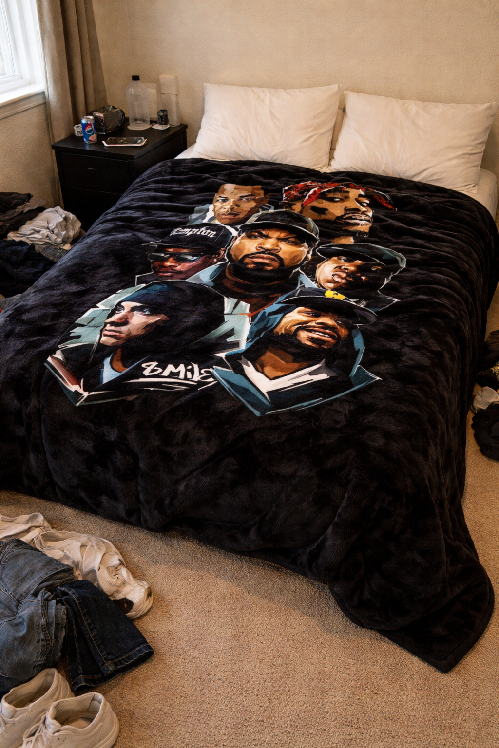 Rappers Legends Queen Size Blanket