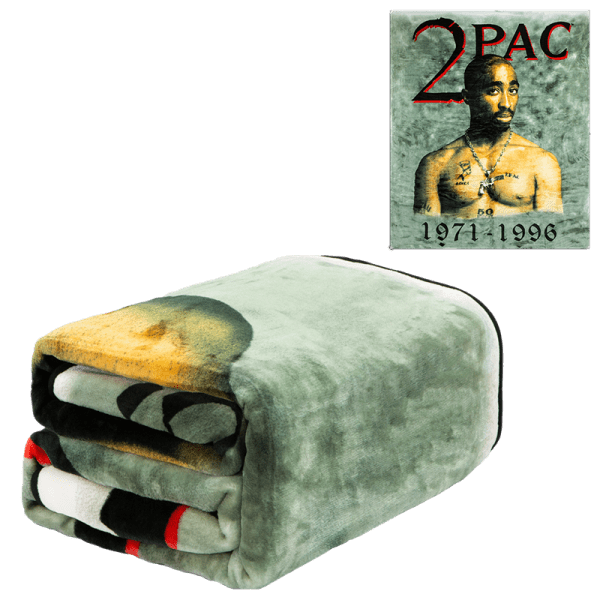 Tupac RIP Queen Size Blanket