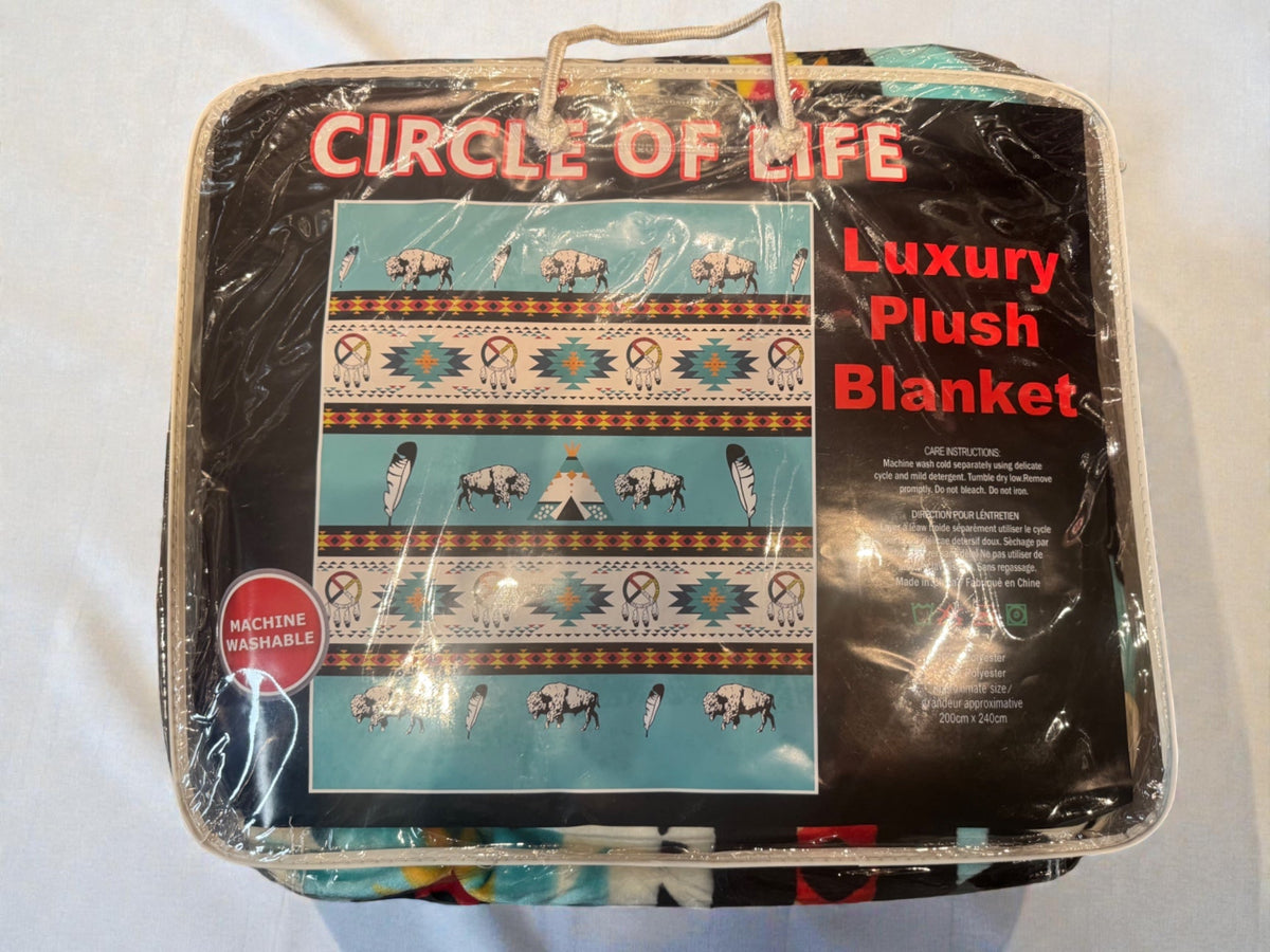 Circle Of Life Queen Size Blanket
