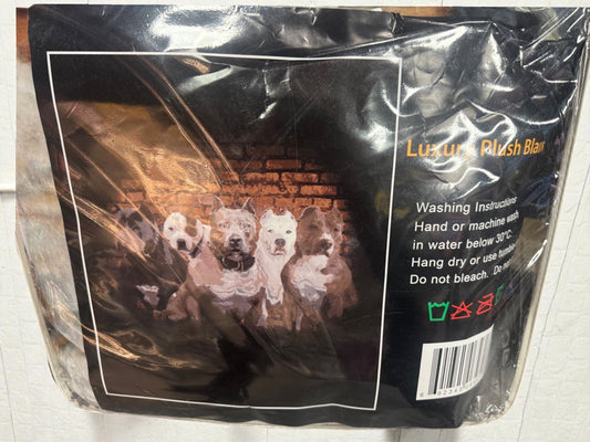 Dog Queen Size Blanket