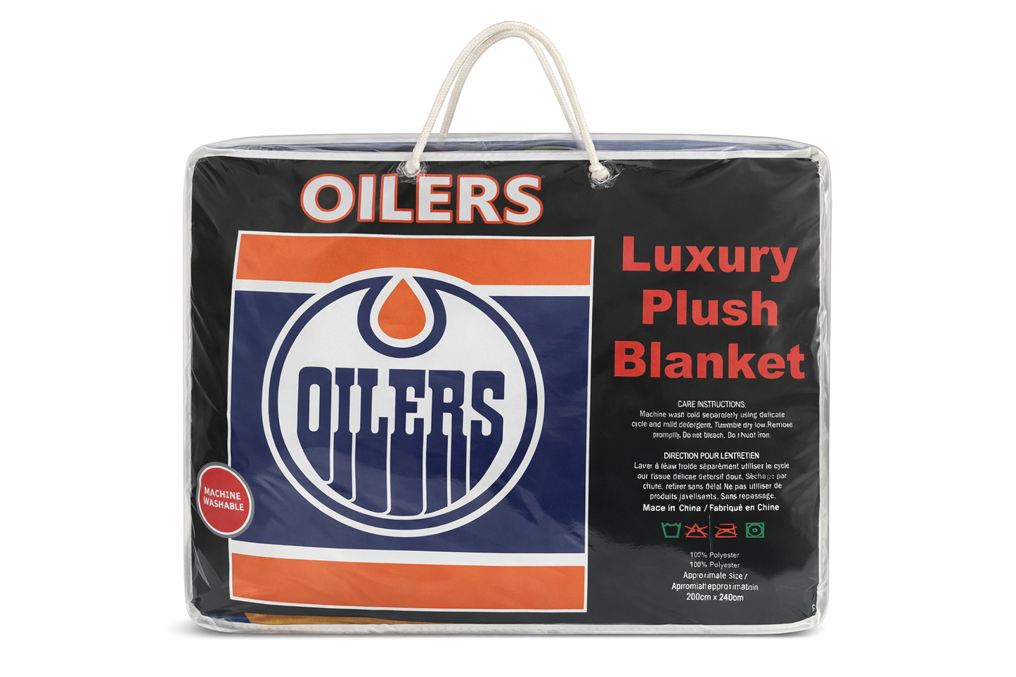Oilers Queen Size Blanket