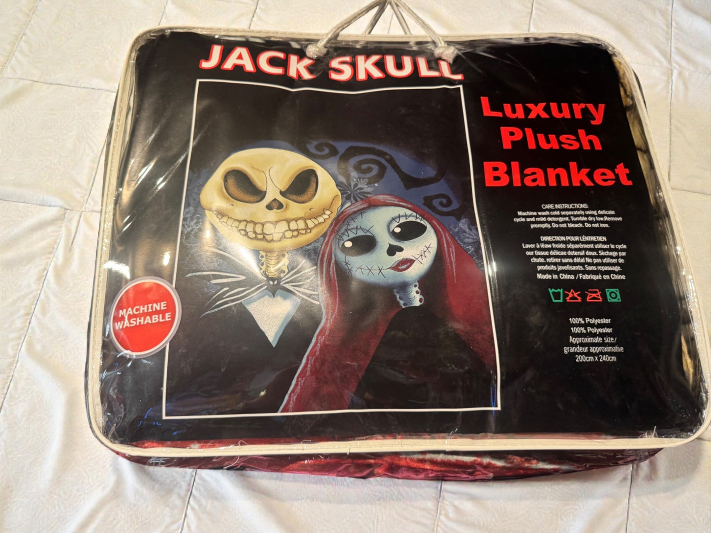 JACK SALLY Queen Size Blanket