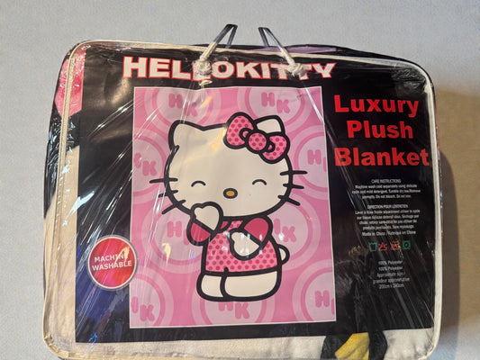 Kitty Queen Size Blanket
