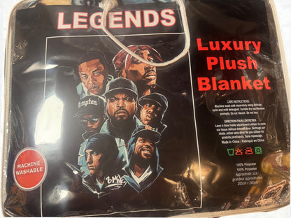 Rappers Legends Queen Size Blanket