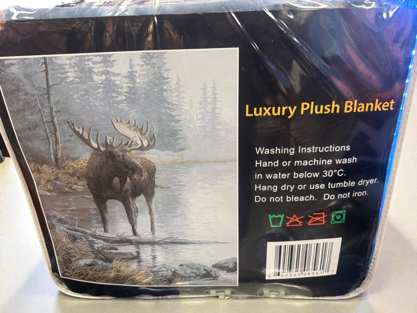 Moose Queen Size Blanket