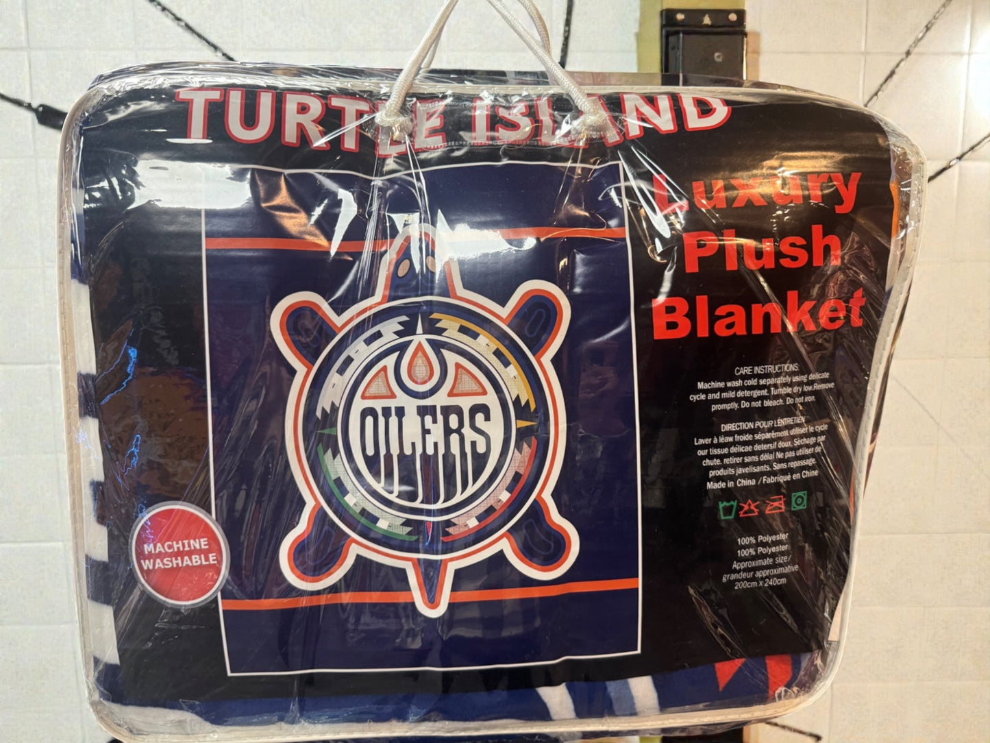 Turtle Island Queen Size Blanket