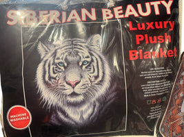 White tiger Queen Size Blanket